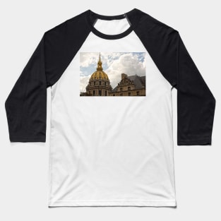 Les Invalides & Eglise Du Dome - 2 © Baseball T-Shirt